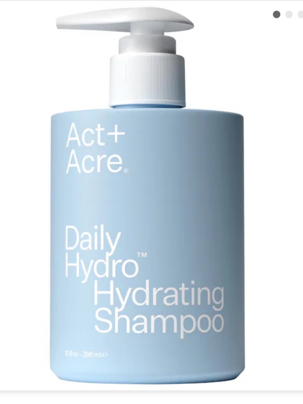 Act+Acre
Daily Hydro™ Hydrating Shampoo for Dry, Damaged Hair